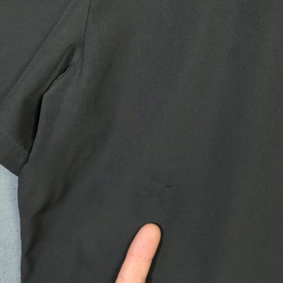 Figs Scrub Set Men's XXL/XL Black FionX Fabric Leon Three Pocket Top Joggers - Picture 3 of 16